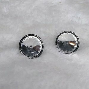 Rhinestone Stud Earrings